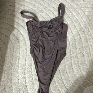 Zara brown bodysuit